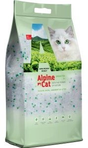 Наполнитель Alpine Cat зеленый чай впитывающий 16 л