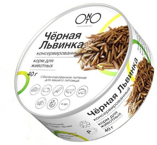 Корм ONTO Чёрная львинка 40 г