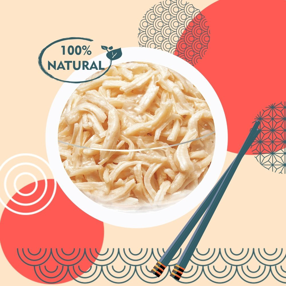 Корм INABA кусочки в желе курица, морской гребешок 60 г 1 шт купить,650