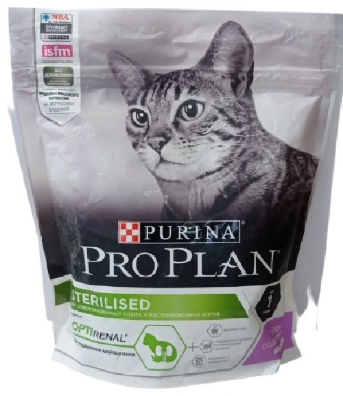 Корм Purina One 7613036536967 индейка 0.4 кг