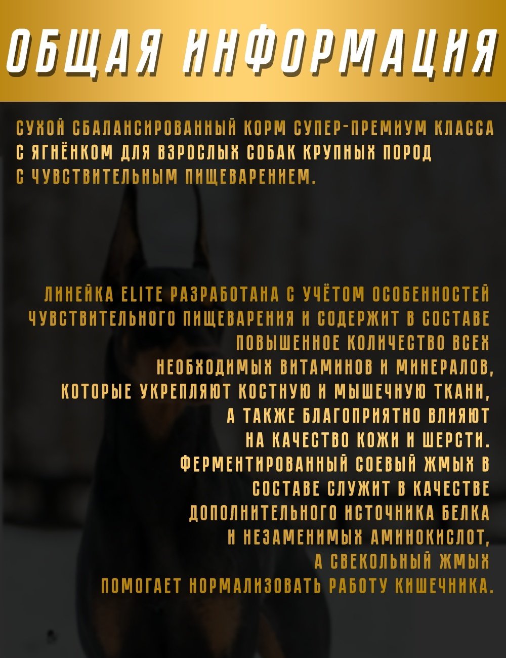 Корм ATTILA ELITE Large Adult Lamb Ягненок для взрослых крупных пород 14 кг