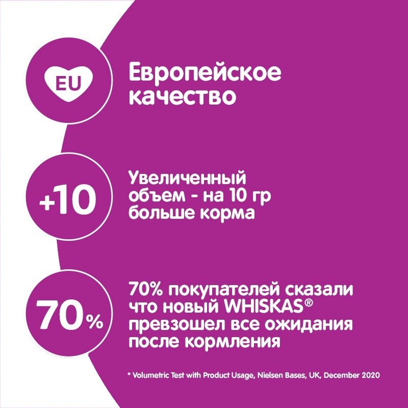 Корм Whiskas рагу лосось 85 г 1 шт