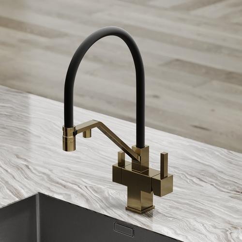 Смеситель для кухни (мойки) Ceramicanova SC4007BG, однозахватный купить,220000