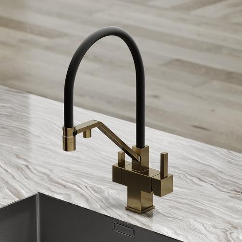 Смеситель для кухни (мойки) Ceramicanova SC4007BG, однозахватный купить,220000