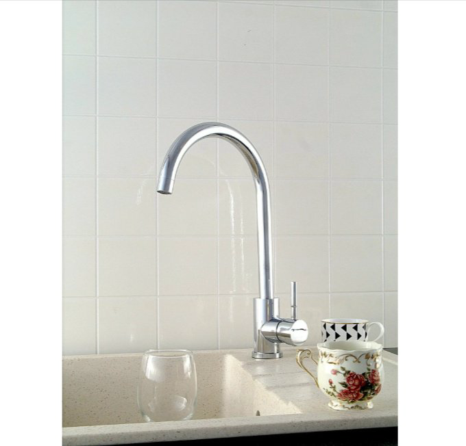 Смеситель для кухни Diadonna D46-0003, нержавеющая сталь, цвет хром купить,30300