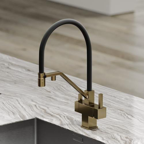 Смеситель для кухни (мойки) Ceramicanova SC4007BG, однозахватный купить,220000