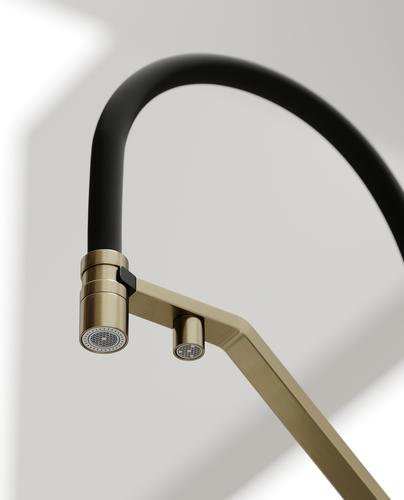 Смеситель для кухни (мойки) Ceramicanova SC4007BG, однозахватный купить,220000