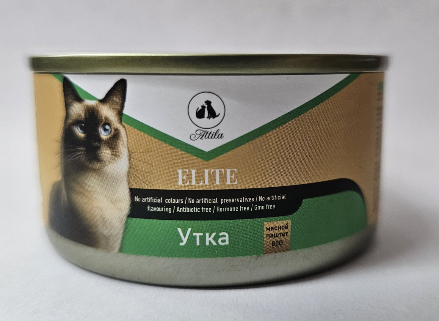 Корм ATTILA паштет утка 80 г 1 шт купить,400