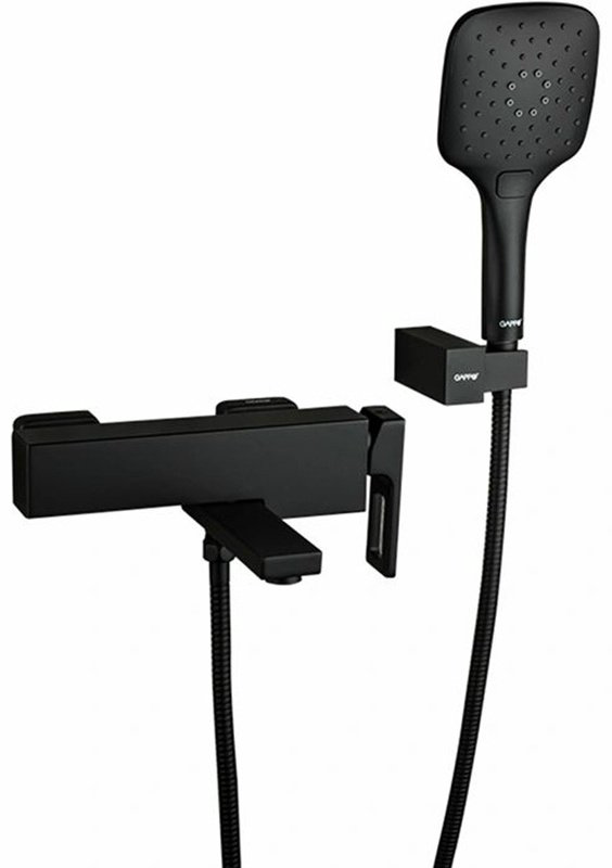 Смеситель для ванны Gappo G3217-6, латунь, цвет черный купить,NaN