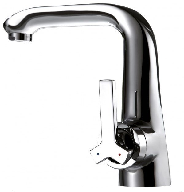 Смеситель для раковины (умывальника) BRAVAT Waterfall F173107C-1, однозахватный - ForteMarket Смеситель для раковины (умывальника) BRAVAT Waterfall F173107C-1, однозахватный купить,64330