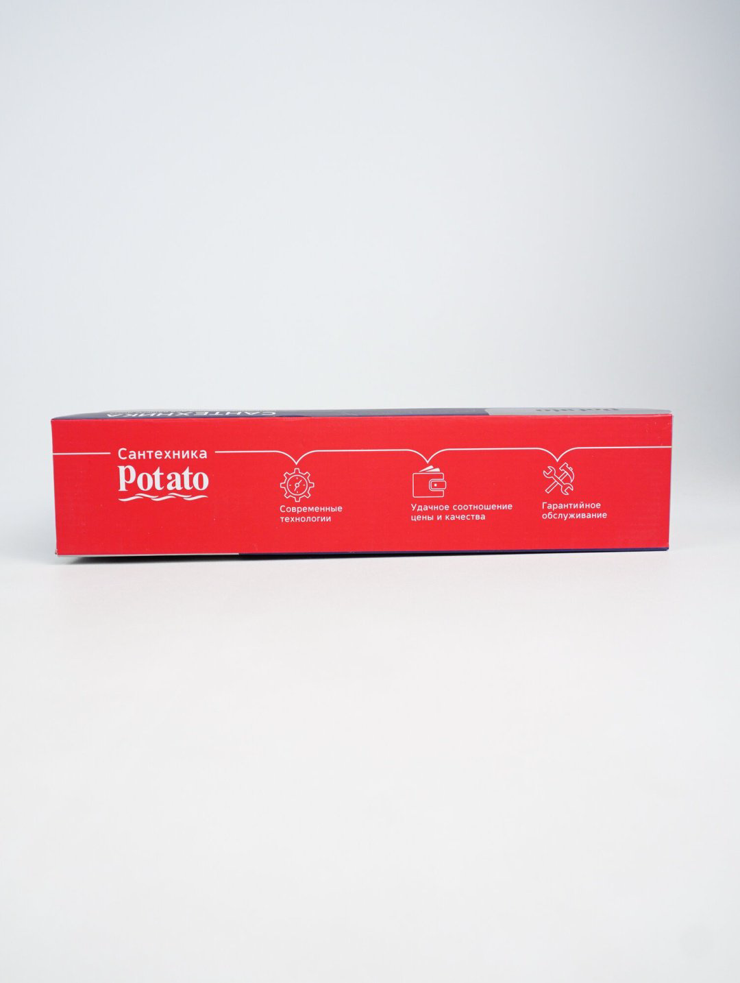 Смеситель для ванны Potato P23319, латунь, цвет хром купить,42800