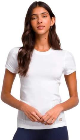 Футболка Wilson Pro Seamless Tee  WW00593511-WTA белый M  купить,NaN
