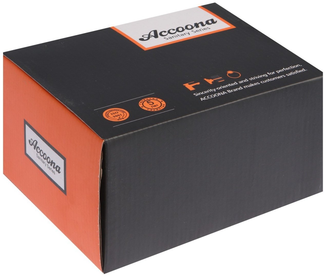 Смеситель для душа Accoona A8065, силумин, цвет хром купить,NaN