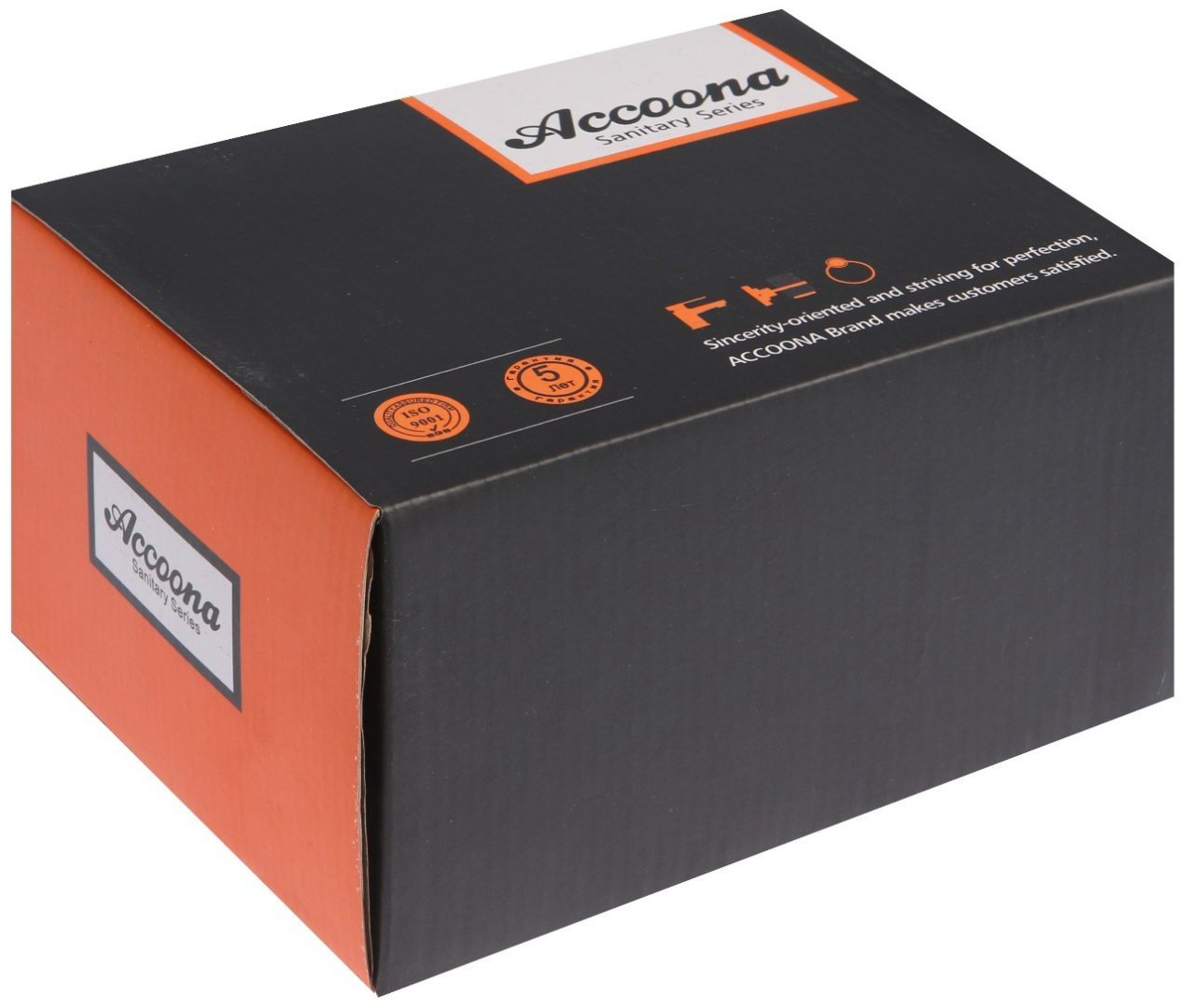 Смеситель для душа Accoona A8065, силумин, цвет хром купить,NaN