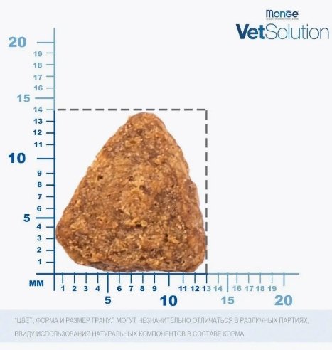Корм Monge VetSolution Hepatic при проблемах с печенью 2 кг