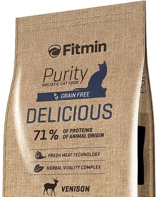 Корм Fitmin Purity Delicious для привередливых оленина 1 кг купить,6900