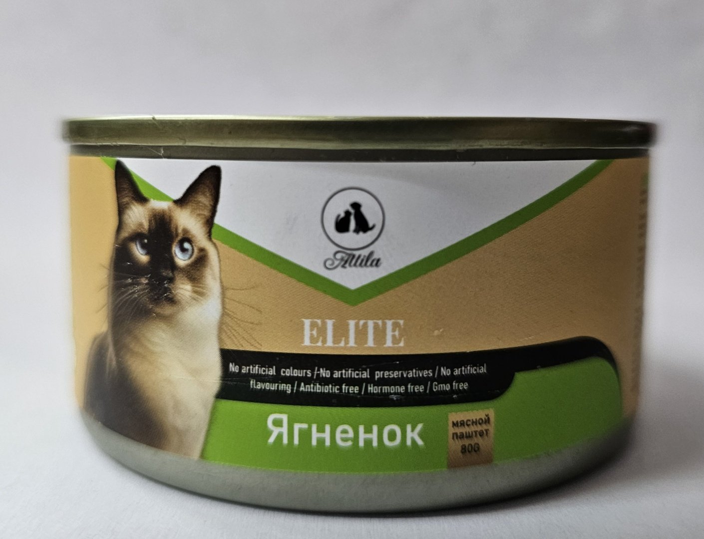 Корм ATTILA паштет ягненок 80 г 1 шт