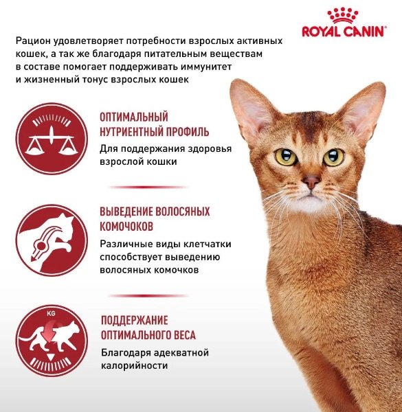 Корм Royal Canin FIT 32 для активных птица, злаки 1 кг купить,NaN