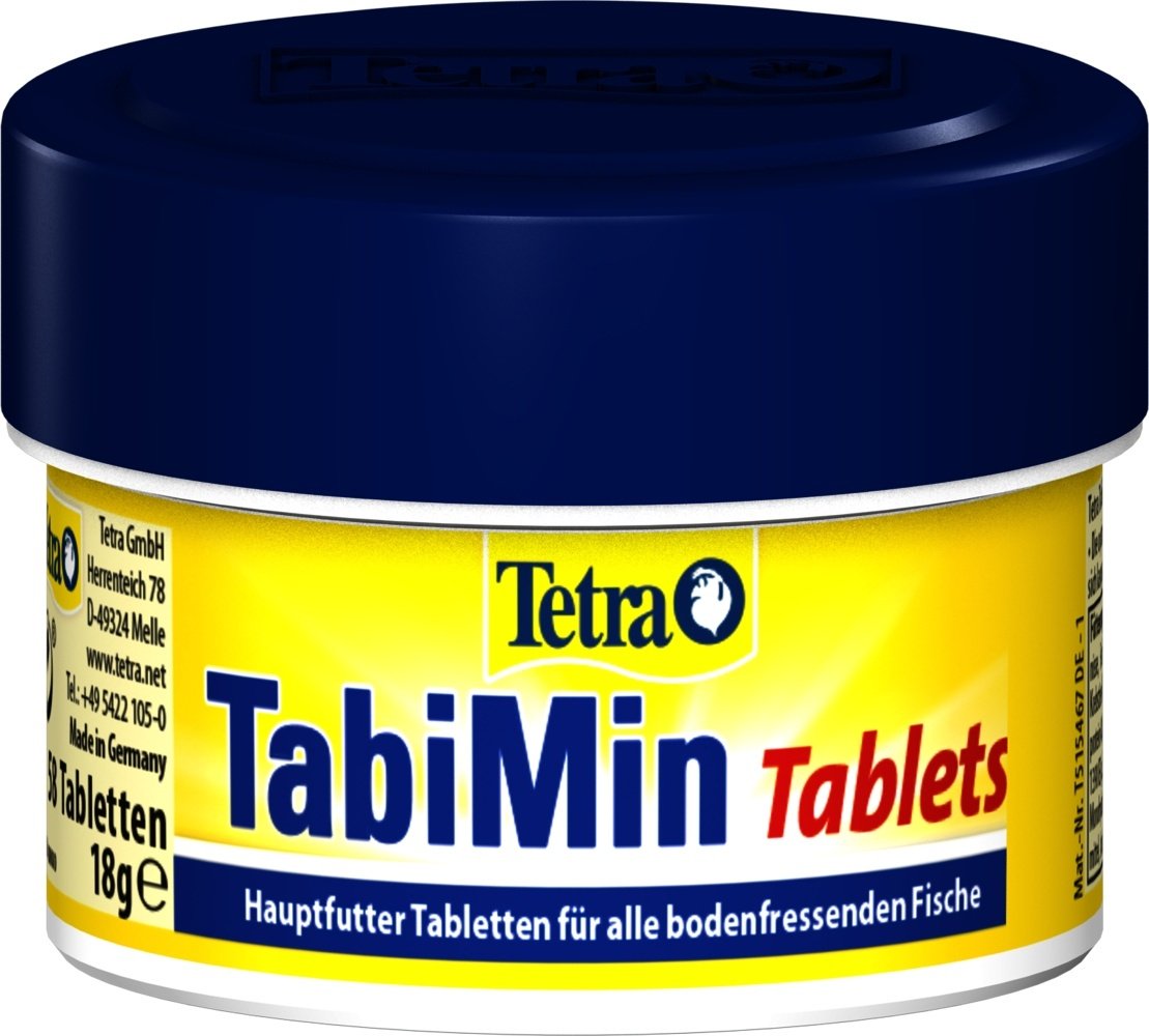Корм Tetra TabiMin Tablets таблетки для всех видов донных обитателей 18 г 58 таблеток
