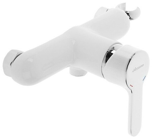 Смеситель для биде Accoona A3167G, латунь, цвет белый купить,NaN