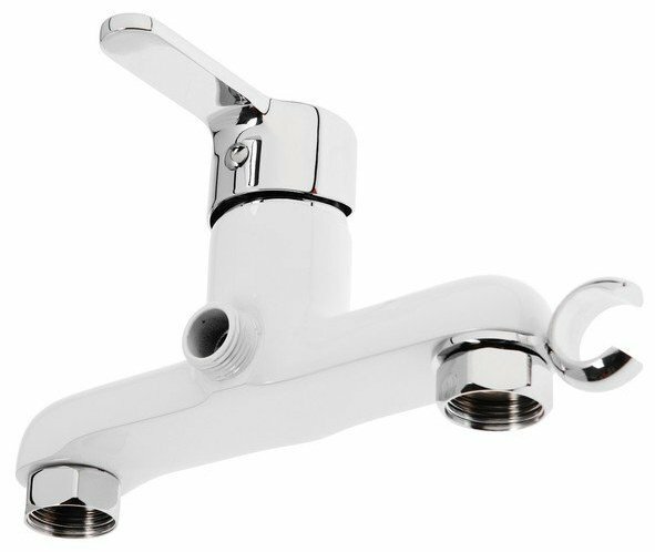 Смеситель для биде Accoona A3167G, латунь, цвет белый купить,NaN