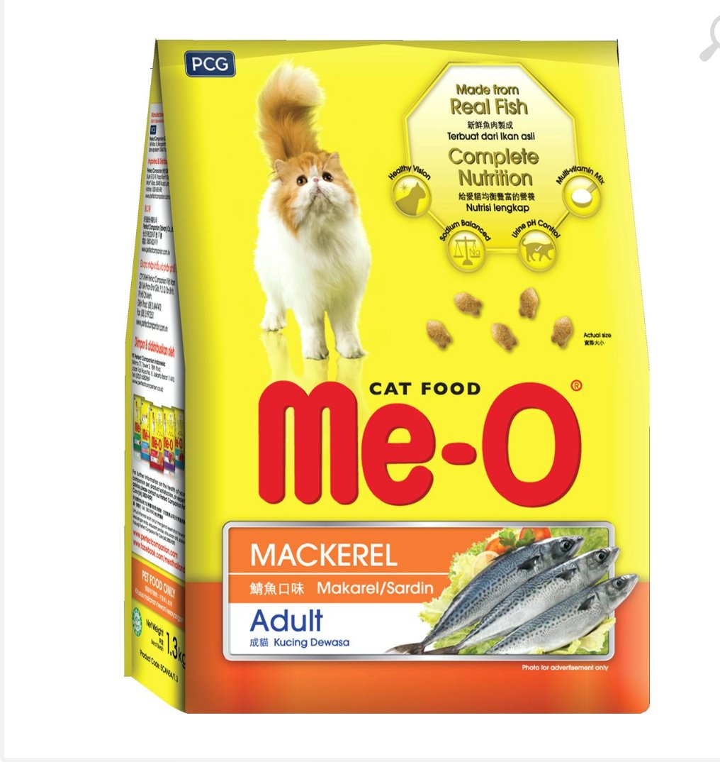 Корм Me-O 945167 скумбрия 1 кг