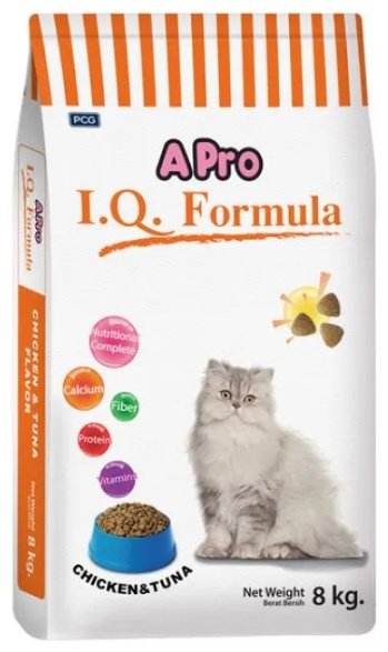 Корм Apro I.Q. Formula для взрослых курица, тунец 8 кг купить,14990