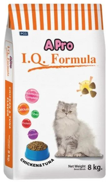 Корм Apro I.Q. Formula для взрослых курица, тунец 8 кг купить,14990