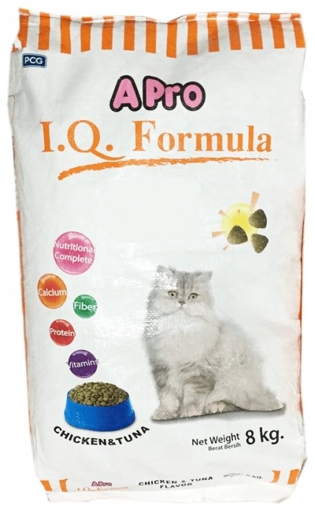 Корм Apro I.Q. Formula для взрослых курица, тунец 8 кг купить,14990