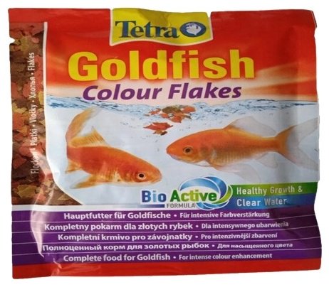 Корм Tetra Goldfish Color Flakes хлопья 12 г