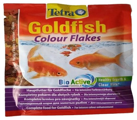 Корм Tetra Goldfish Color Flakes хлопья 12 г купить,585
