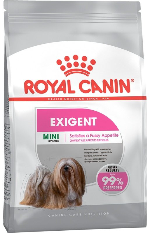Корм Royal Canin Exigent Mini для привередливых взрослых мелких пород 3 кг купить,19917