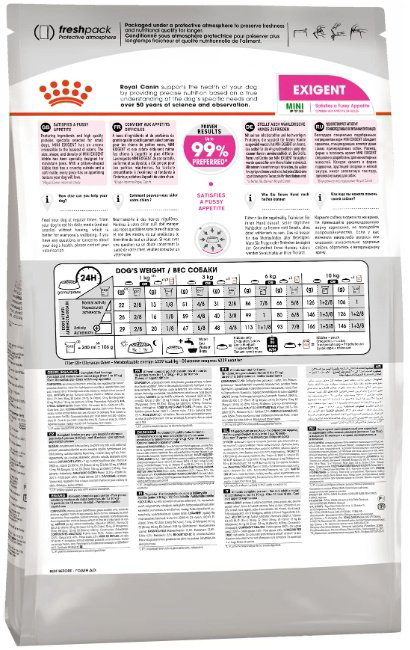 Корм Royal Canin Exigent Mini для привередливых взрослых мелких пород 3 кг купить,19917