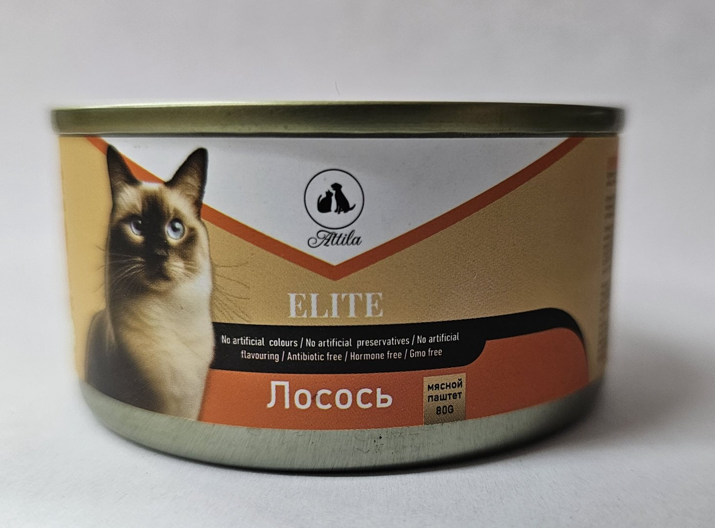 Корм ATTILA паштет лосось 80 г 1 шт купить,400