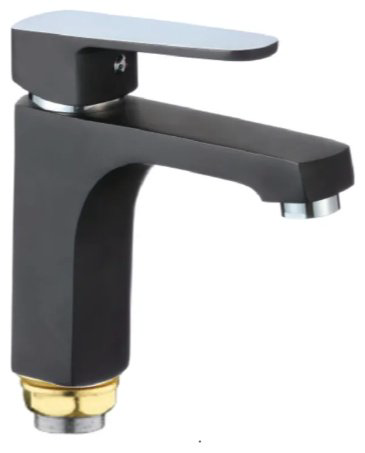 Смеситель Rainsberg R0201F-1, силумин, цвет черный - ForteMarket Смеситель Rainsberg R0201F-1, силумин, цвет черный купить,34900