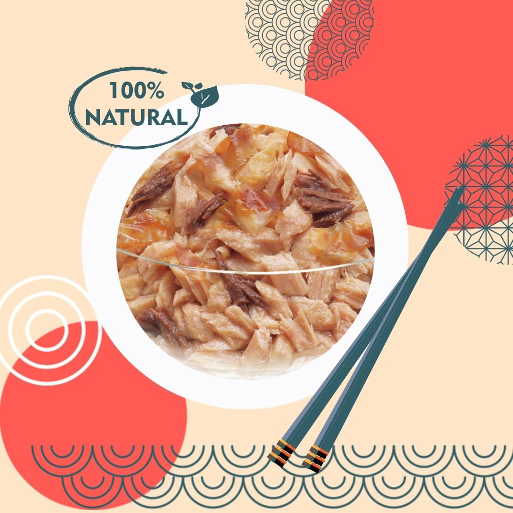 Корм INABA кусочки в желе тунец, краб 60 г 1 шт купить,715