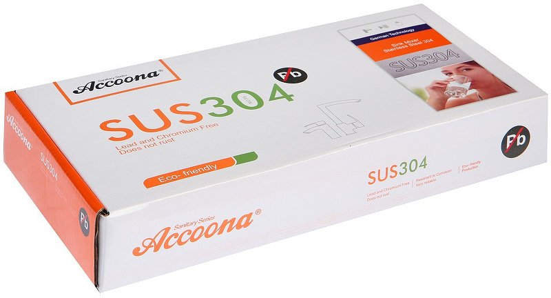 Смеситель с гибким изливом Accoona A9890F-3, латунь, цвет черный купить,NaN