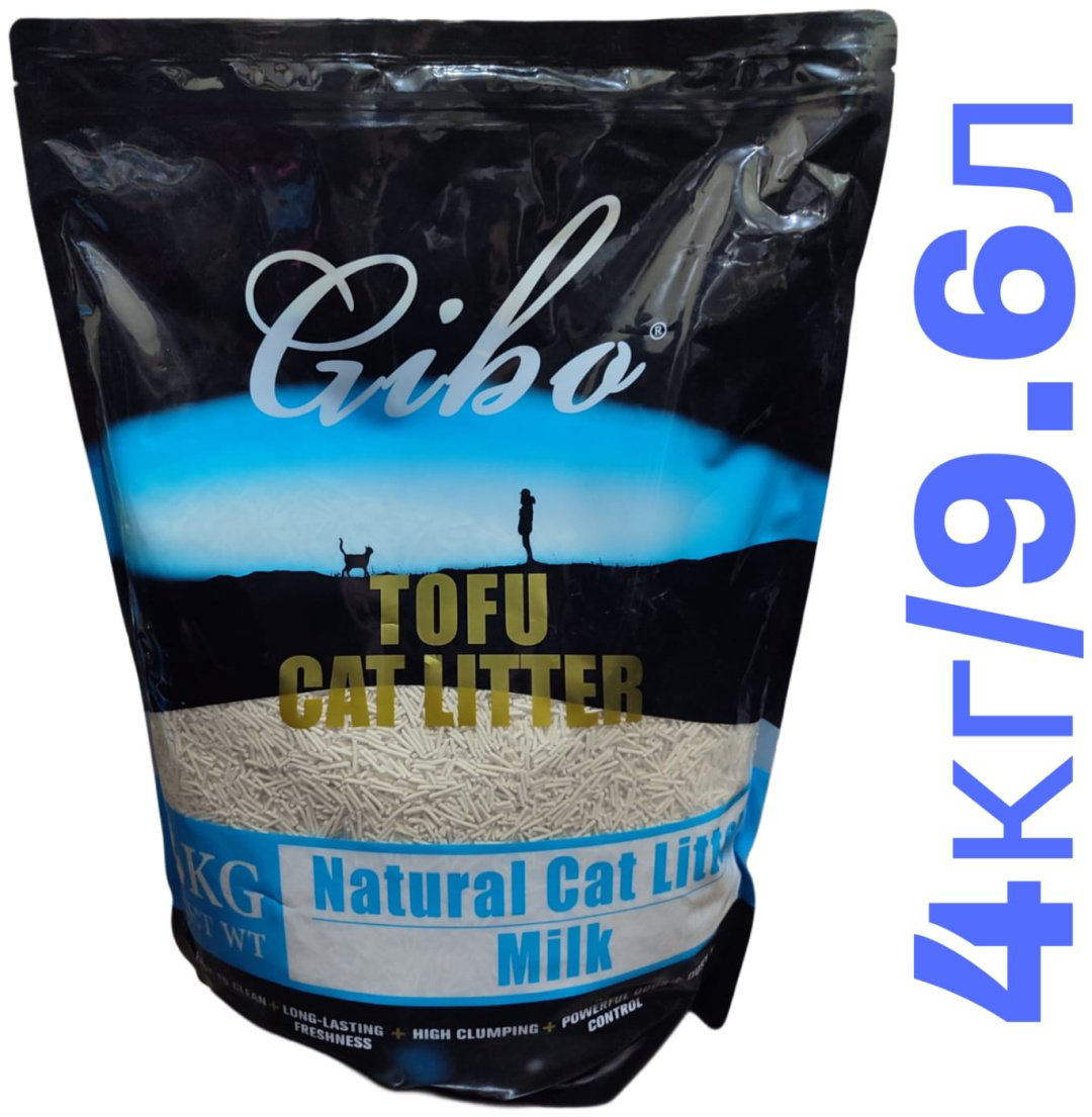 Наполнитель Gibo Tofu комкующийся 9.6 л 4 кг купить,NaN