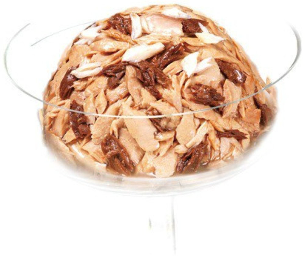 Корм INABA кусочки в желе палтус, тунец 60 г 1 шт купить,715