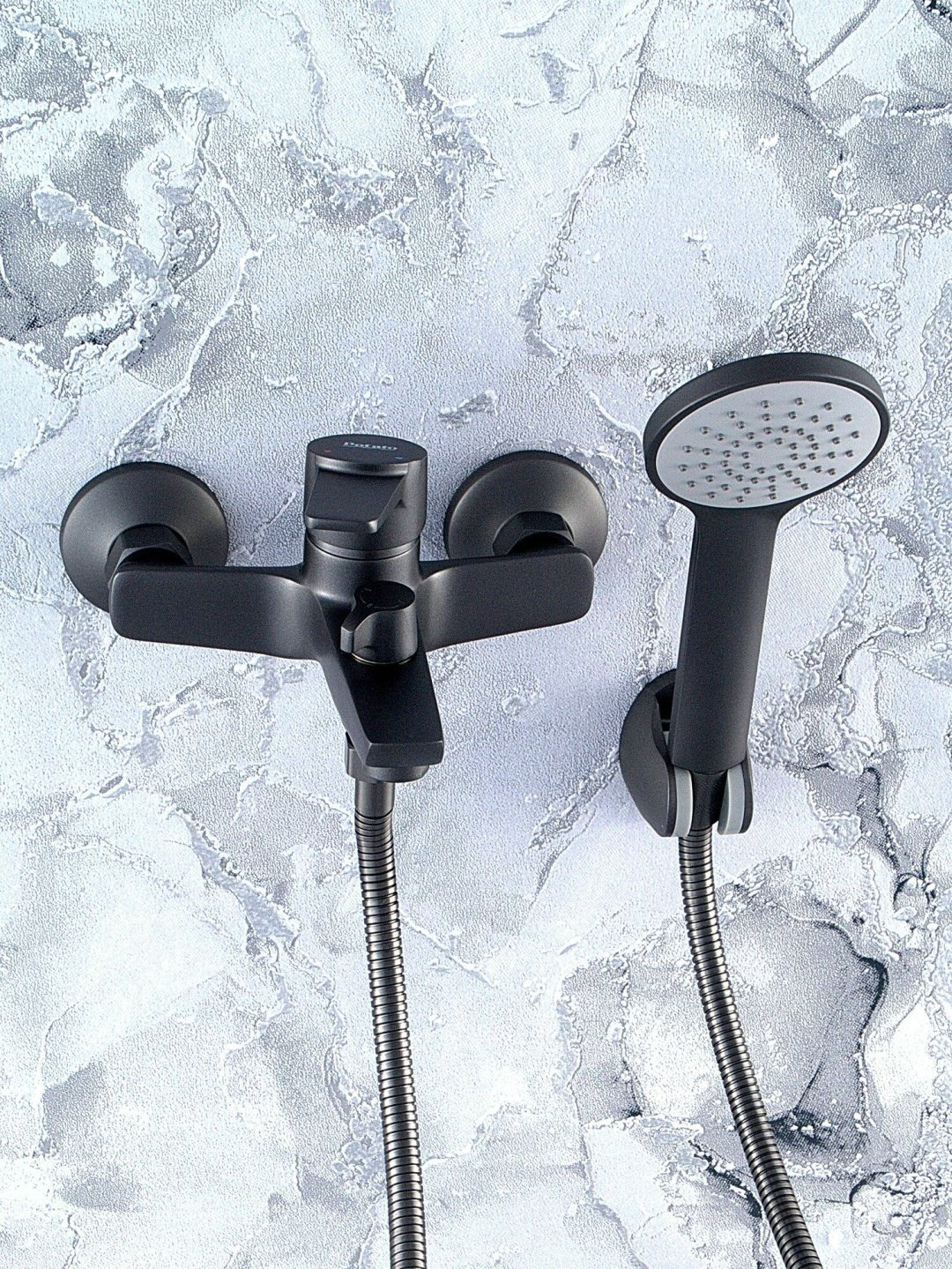 Смеситель для ванны Potato P30155QH, латунь, цвет графит купить,53531