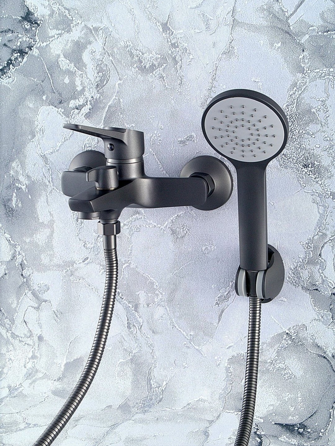 Смеситель для ванны Potato P30155QH, латунь, цвет графит