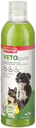 Уход Beaphar Veto Pure Shampoo анти паразитарный шампунь 250 мл