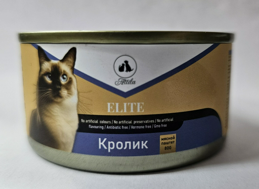 Корм ATTILA паштет кролик 80 г 1 шт