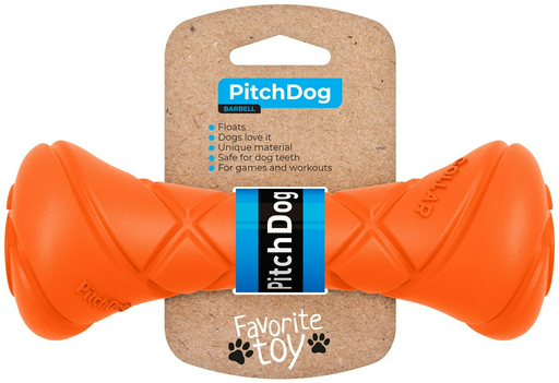 Игрушка PitchDog гантель 62394 оранжевый