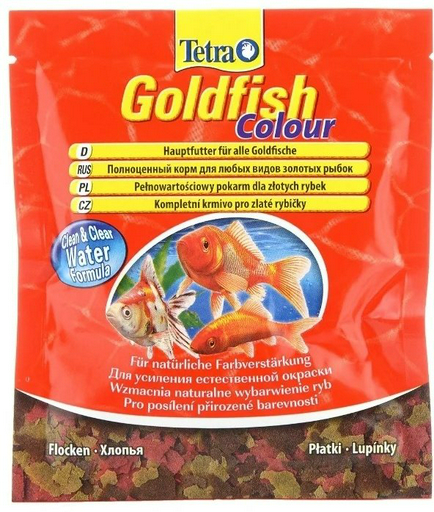 Корм Tetra хлопья Goldfish Colour 12 г