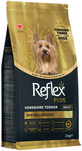 Корм Reflex Plus Yorkshire Terrier Hypoallergenic для взрослых породы Йоркширский терьер 2 кг