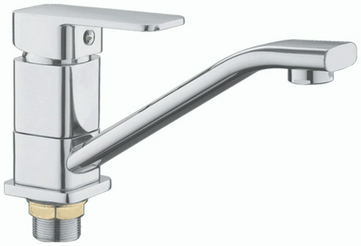 Смеситель для кухни Rainsberg R1703DF, силумин, цвет хром