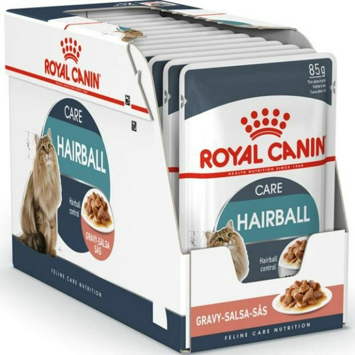 Корм Royal Canin Hairball Care кусочки в соусе мясное ассорти 85 г 12 шт