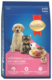 Корм SmartHeart Puppy Говядина и молоко для щенков всех пород 10 кг