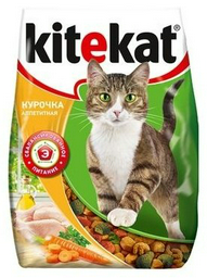 Корм Kitekat Курочка аппетитная для взрослых курица 0.35 кг